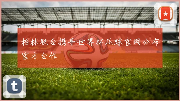 柏林联合携手世界杯压球官网公布官方合作