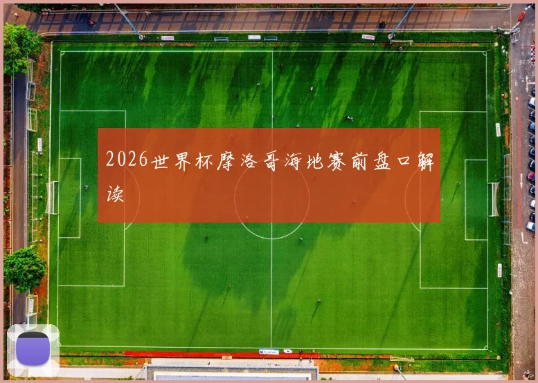 2026世界杯摩洛哥海地赛前盘口解读